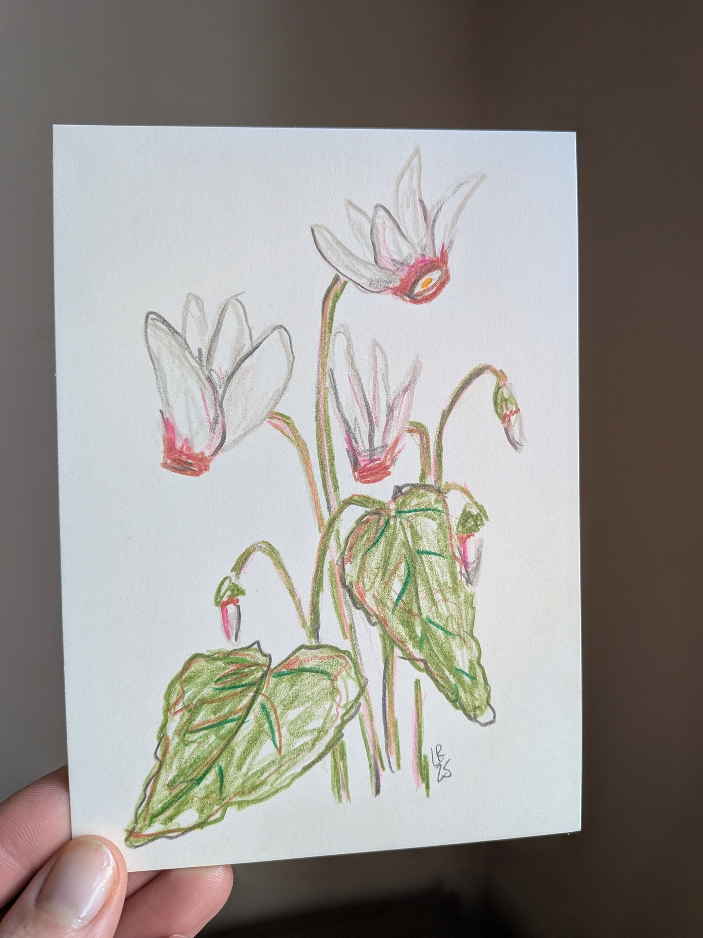 Mini floral drawing