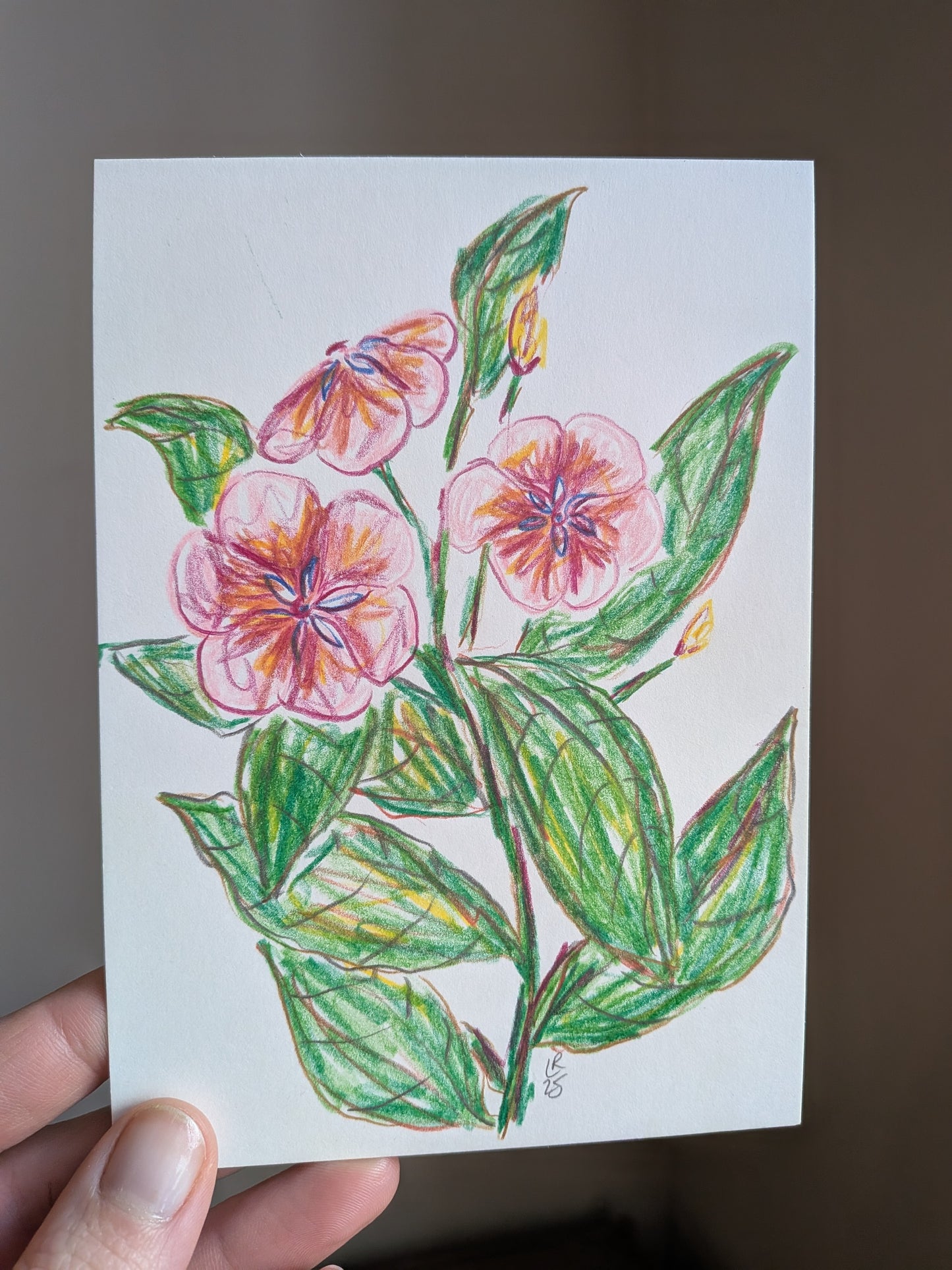 Mini floral drawing