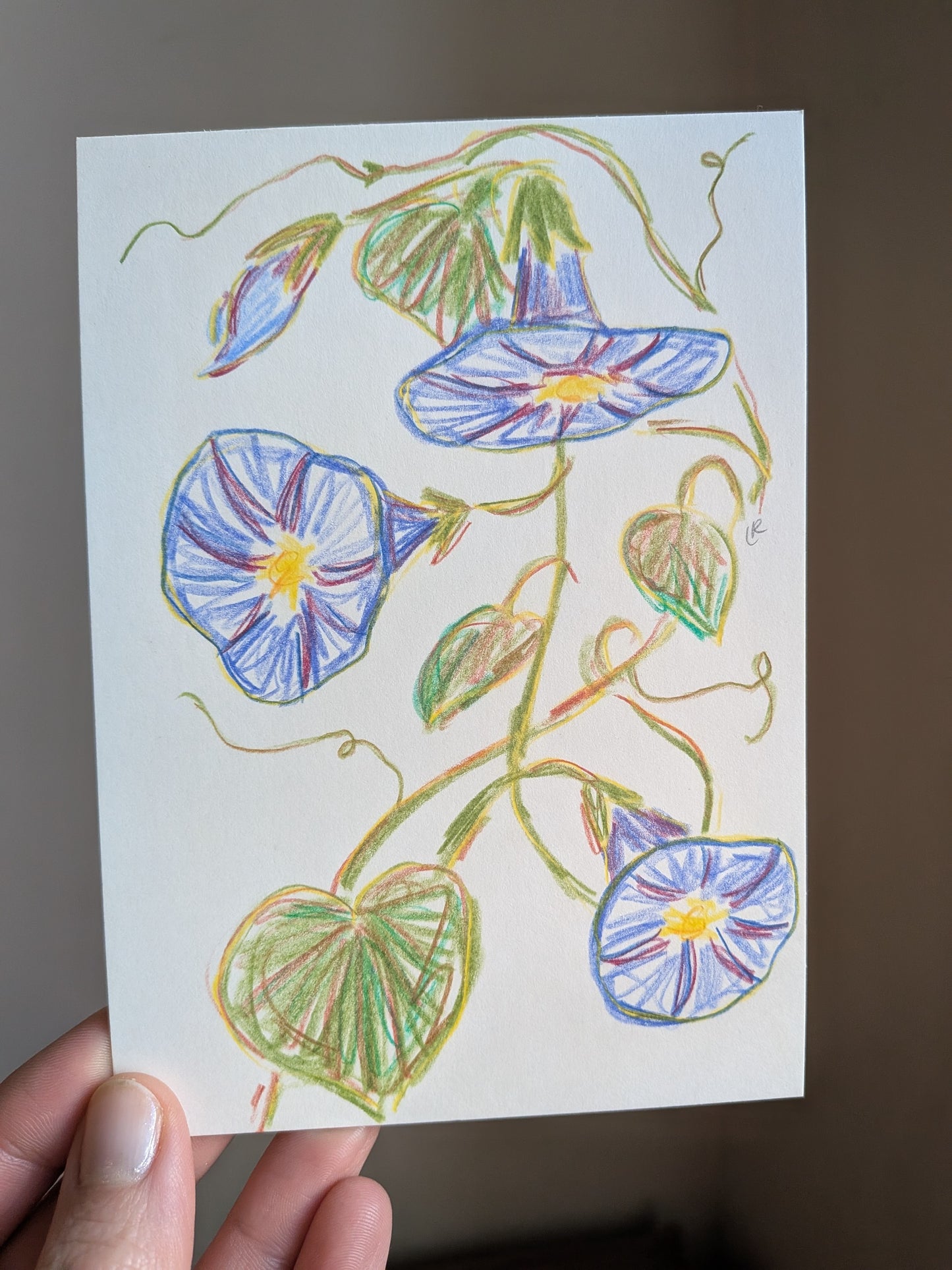 Mini floral drawing