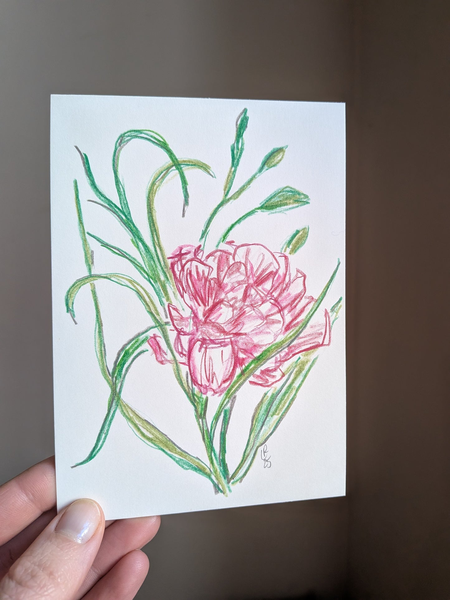 Mini floral drawing